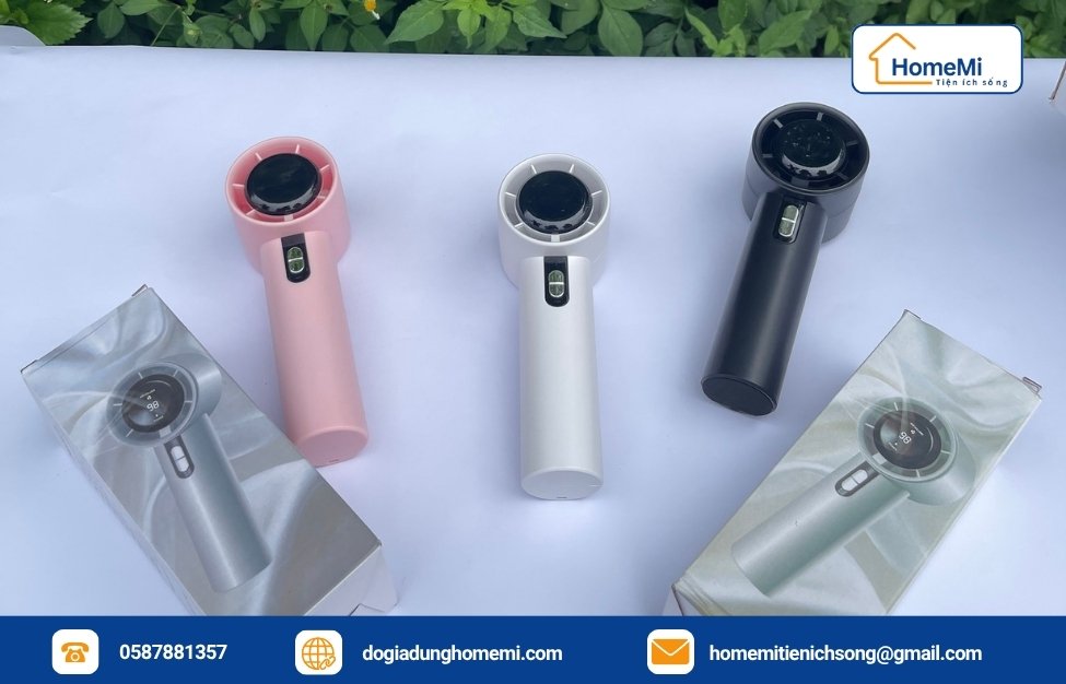 Giải đáp câu hỏi thường gặp khi sử dụng quạt mini cầm tay