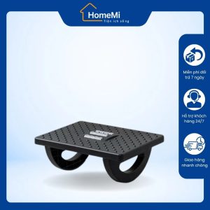 Thiết kế thông minh – ghế kê chân HomeMi có thể gấp gọn.