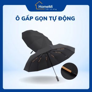 Ô gấp gọn tự động HomeMi – chống nắng chống nước hiệu quả.