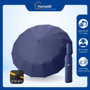 Ô gấp màu be chống nắng từ HomeMi – nhẹ và bền.