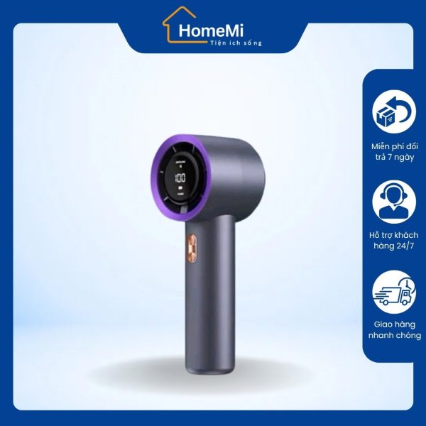 HomeMi mang đến mẫu quạt tay xanh đen sang trọng.