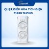 Quạt điều hòa tích điện phun sương HomeMi – Tích điện, phun sương tiện lợi.