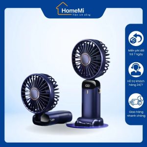 HomeMi giới thiệu mẫu quạt gấp mini màu xanh than mạnh mẽ, bền bỉ.