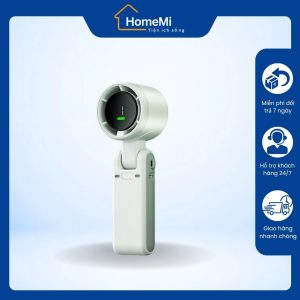HomeMi mang đến quạt mini đầu tròn xanh mint– nhỏ mà mạnh mẽ.