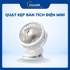 Quạt kẹp bàn HomeMi – làm mát không gian làm việc tiện lợi.