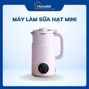 Máy làm sữa hạt mini HomeMi – tiết kiệm thời gian.