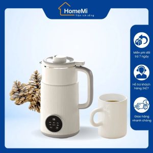 Làm sữa dễ dàng cùng máy mini HomeMi tự vệ sinh.